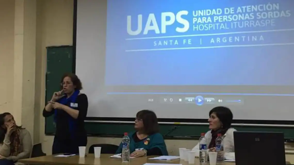 La Unidad de Atención para Personas Sordas del Iturraspe fue reconocida en un congreso internacional