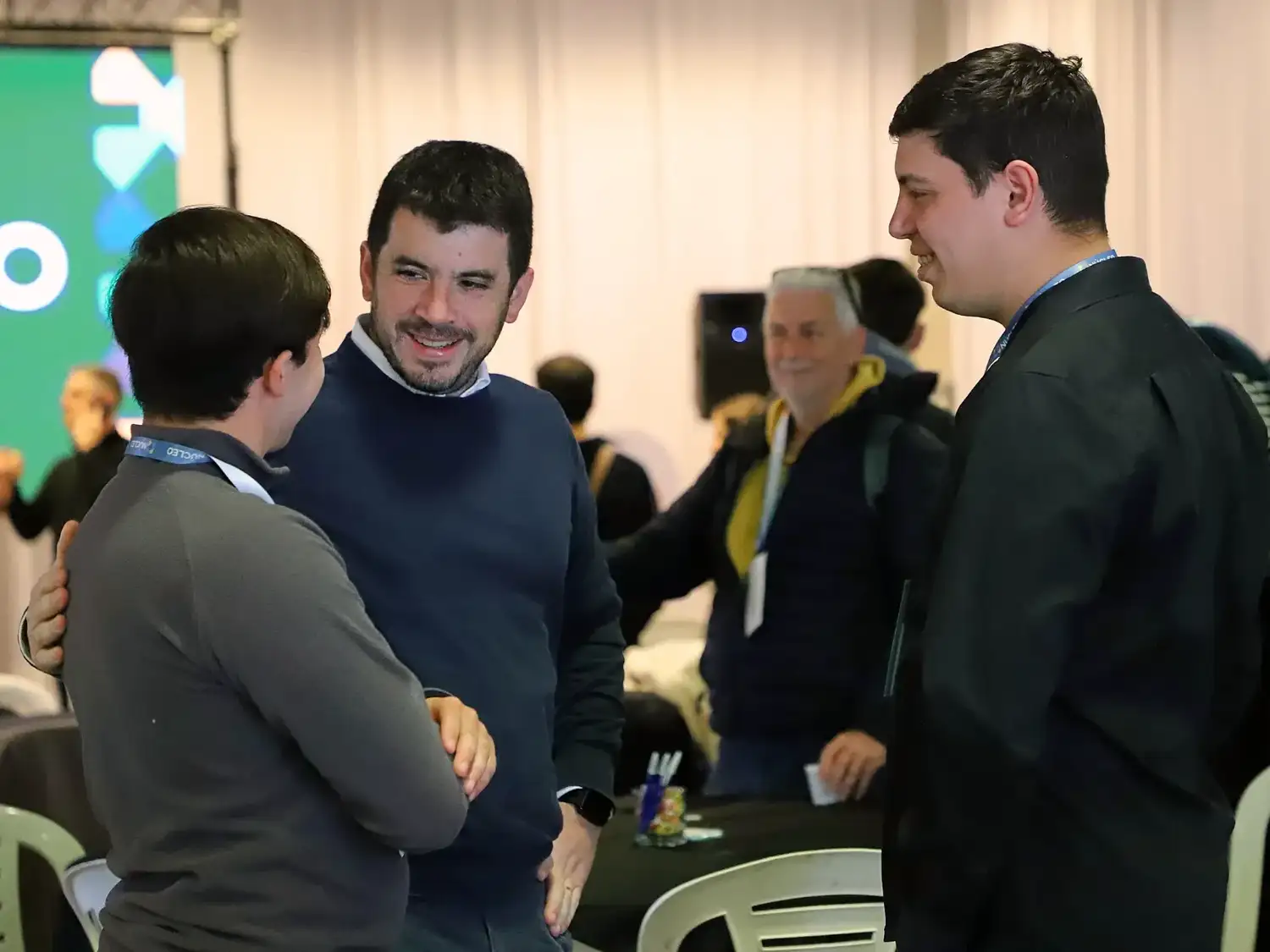 El intendente Leonel Chiarella, presente en la jornada
