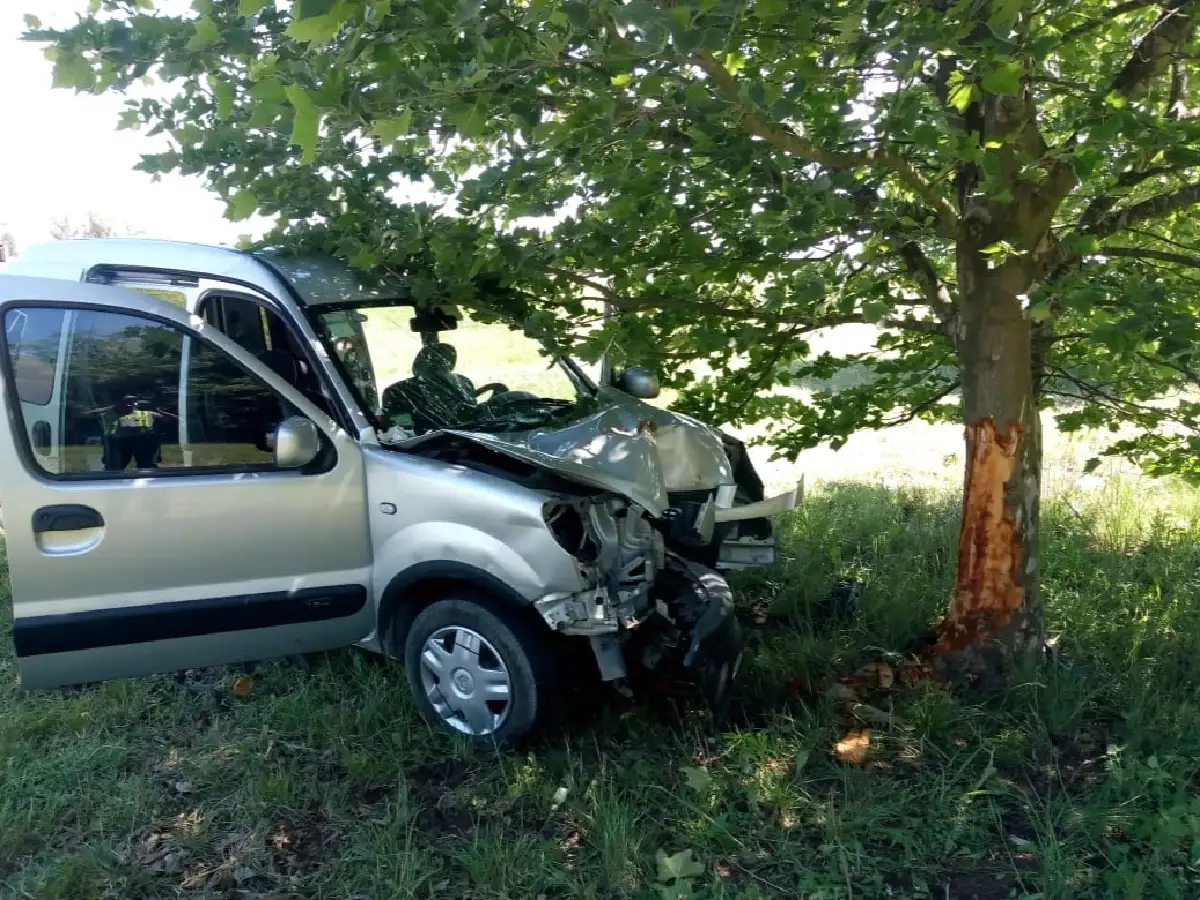 Cinco personas lesionadas en accidente en ruta 34
