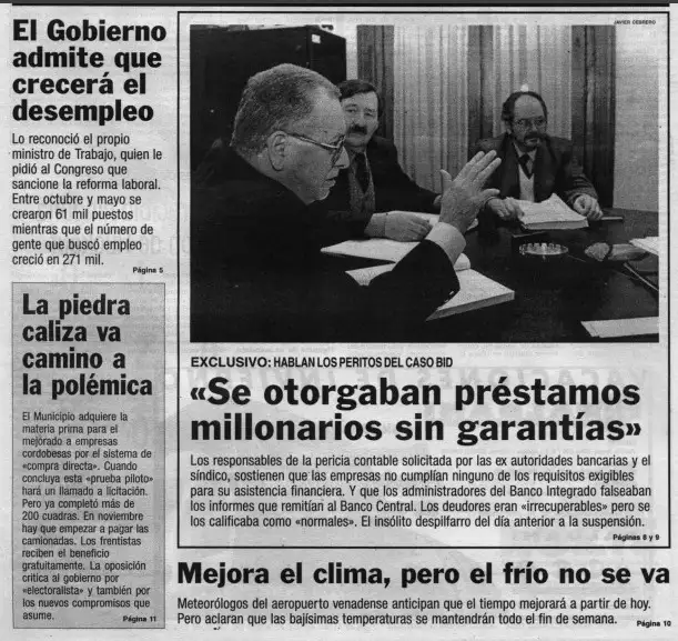 BID quiebra