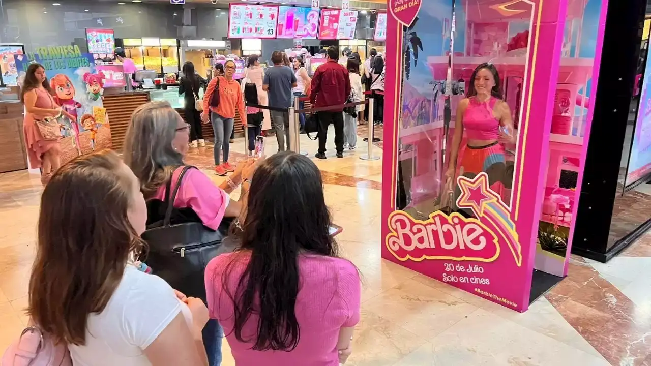 Furor por la película de "Barbie"