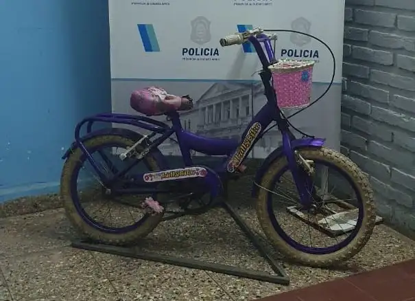 La bicicleta fue recuperada a través de una falsa transacción.