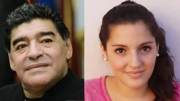 Maradona quiere que su hija Jana lo visite en Dubai