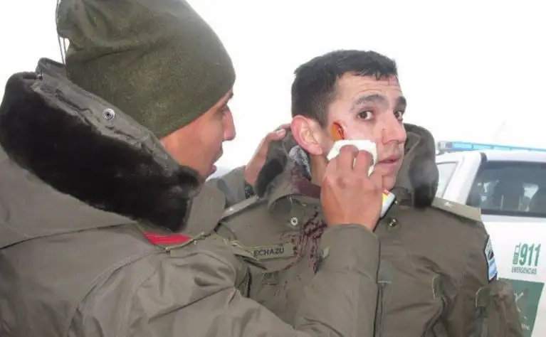 Caso Maldonado: sospechan de la herida que recibió un gendarme
