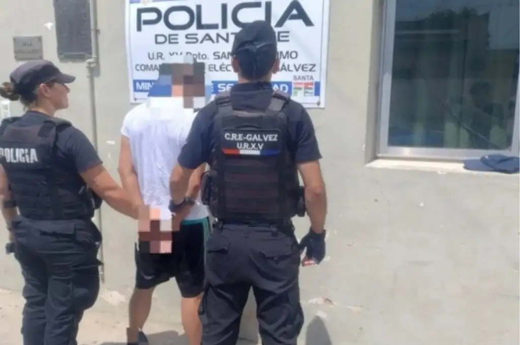 golpeador de mujeres en Gálvez