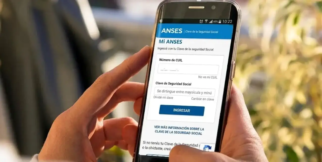 El trámite puede realizarse tanto desde el sitio web de ANSES como desde la aplicación oficial para celulares