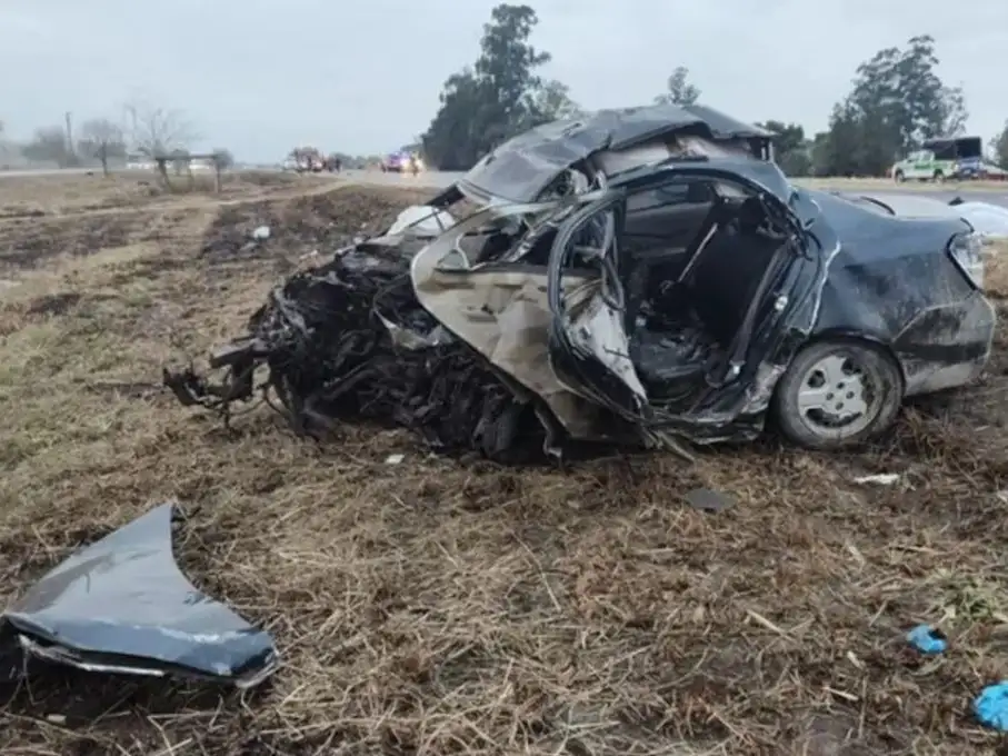 Imagen de después del siniestro (Foto: Agencia Noticias Argentinas/redes.)