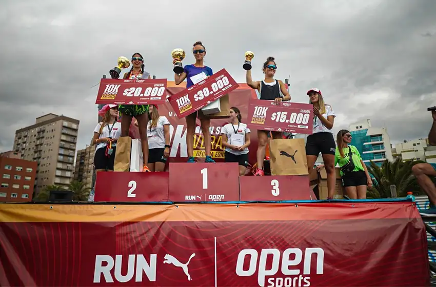 Funaro y Borelli, los grandes protagonistas de la carrera 10 K Open Sports Puma