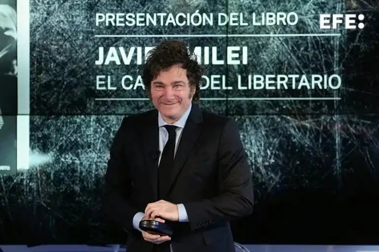 Milei, desde Europa, dio precisiones de la economía.