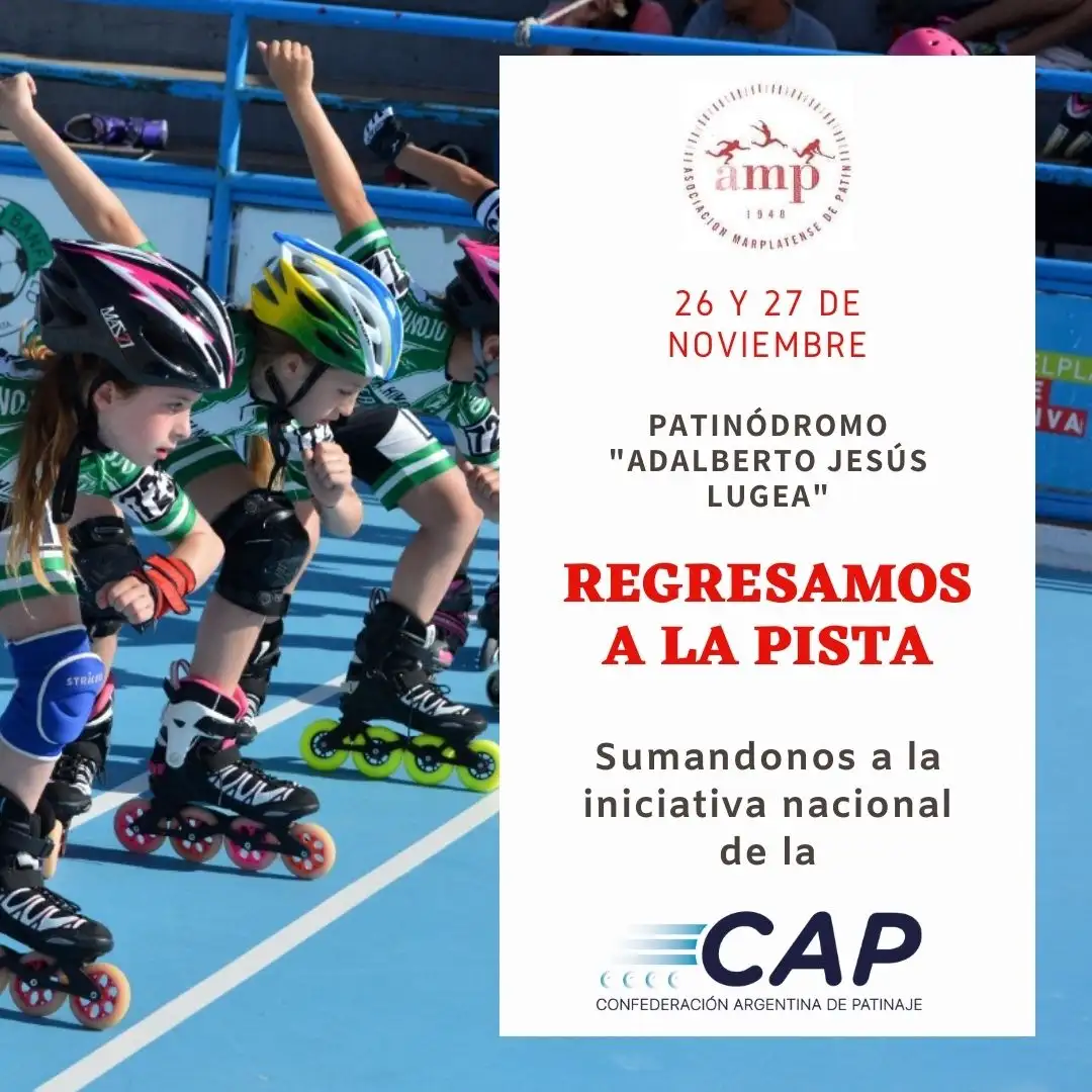 “Regreso a la pista” para el patín carrera