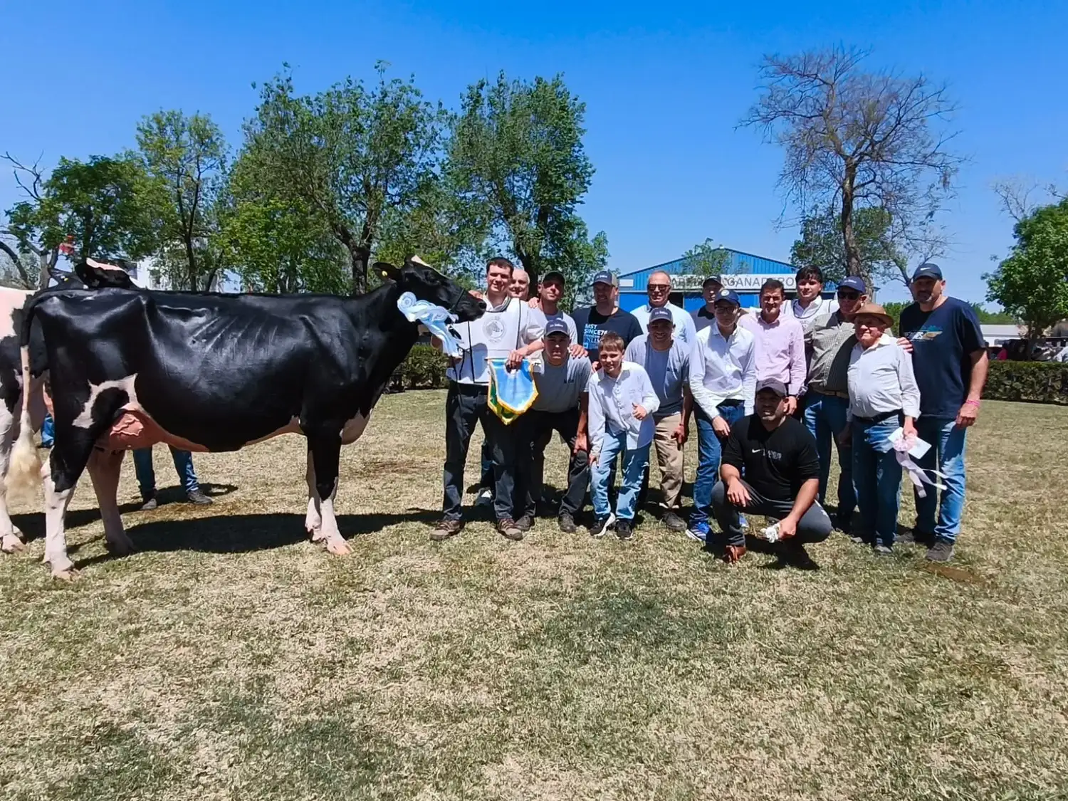 La Gran Campeona Hembra brilló en la pista de la Rural.