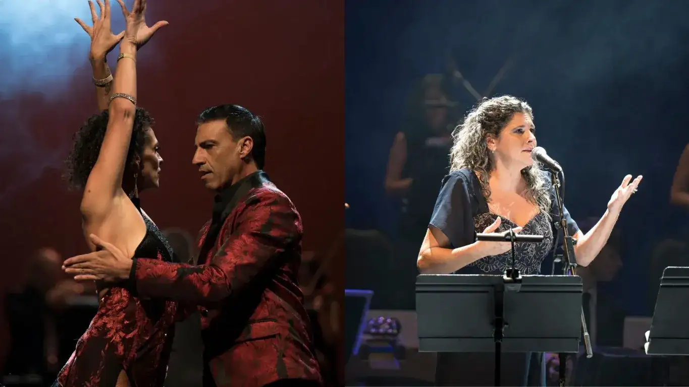 El espectáculo plantea un recorrido por distintas épocas y estilos del tango argentino.