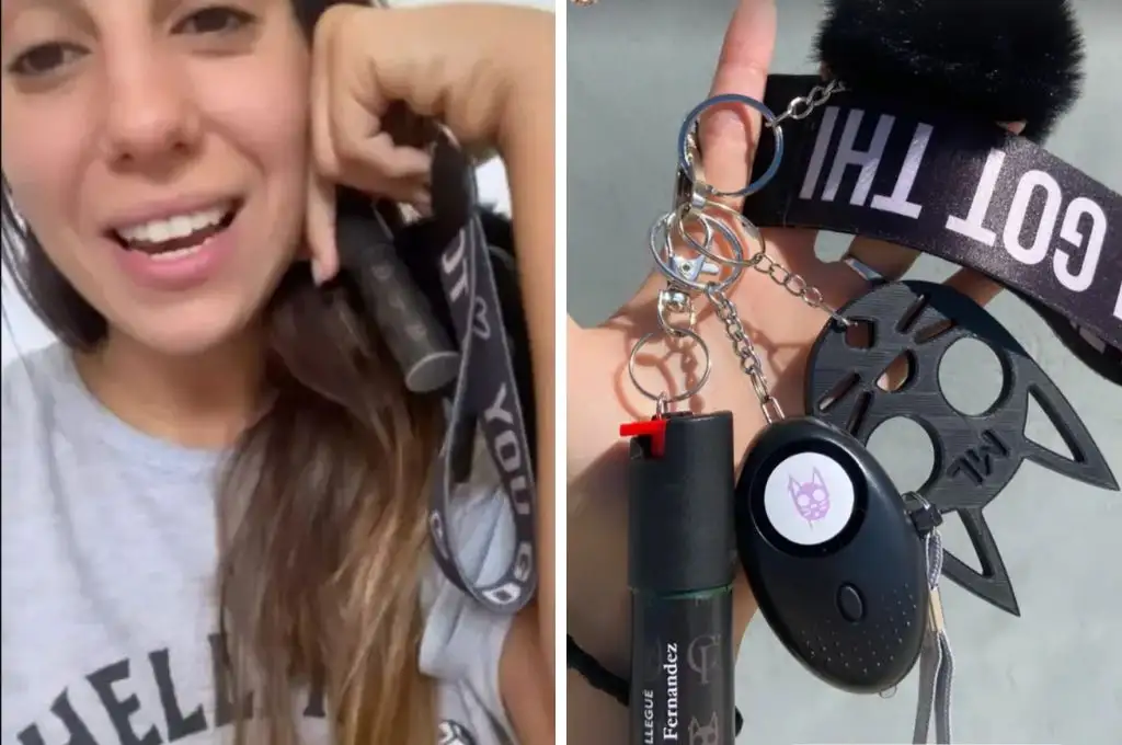 Tras el escándalo con el gas pimienta, Cinthia Fernández lanzó un kit de defensa personal: cómo es y cuánto cuesta