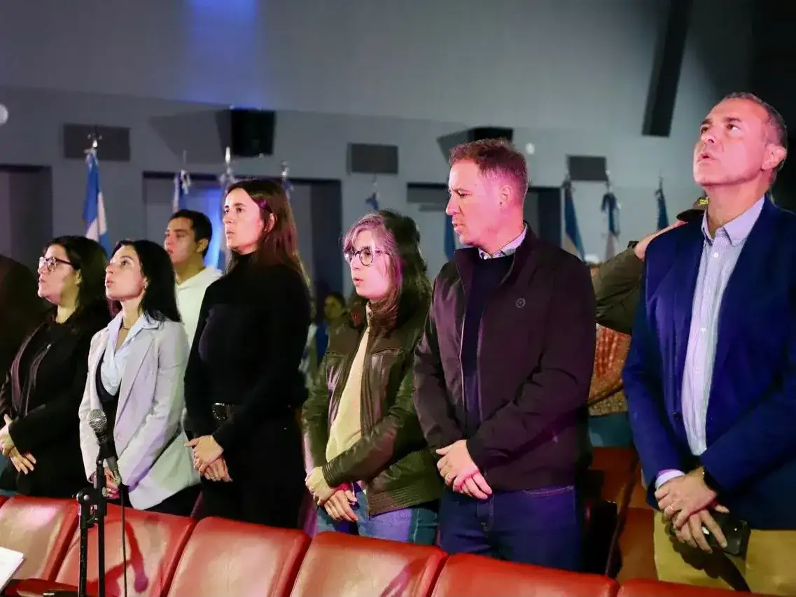 El acto fue presidido por el Presidente del Concejo Municipal, Juan Ignacio Pellegrini y las palabras estuvieron a cargo del  secretario de Desarrollo Económico, Luis Viskovic. Foto: MVT