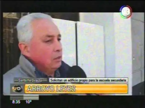 Vecinos de Arroyo Leyes solicitan un edificio para la secundaria
