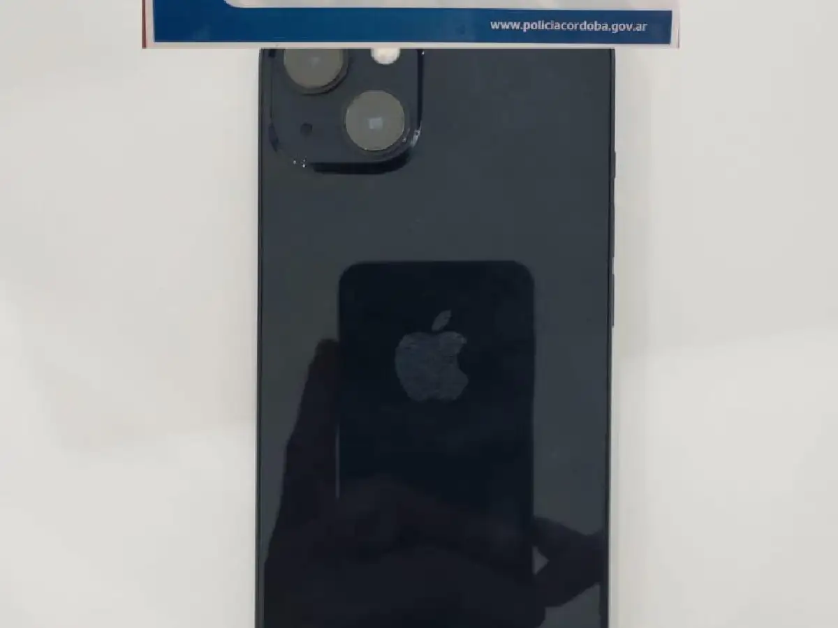 Recuperan un IPhone que había sido robado