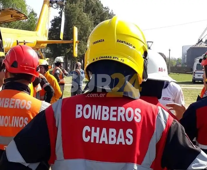 Chabás: le robaron a un bombero mientras trabajaba en un incendio