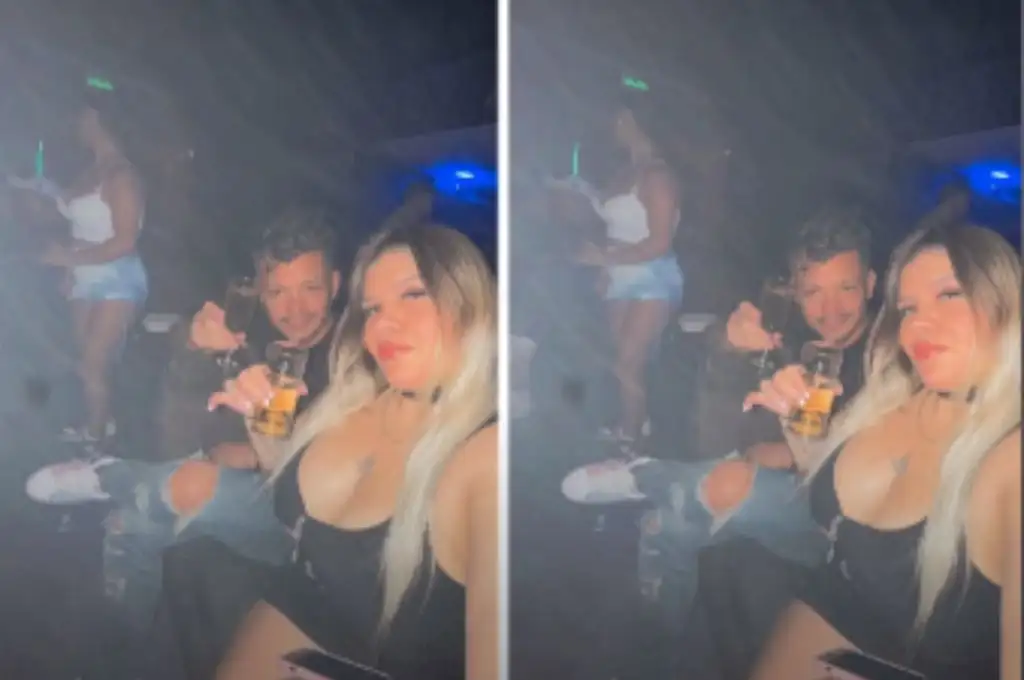 Morena Rial junto a Alejandro Cipolla