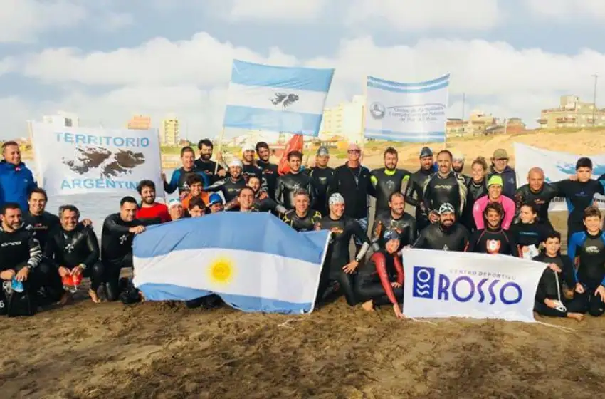 “Nadar para no Olvidar”, homenaje a los héroes de Malvinas