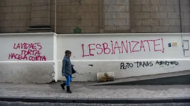 Vandalismo en la Catedral de Rosario