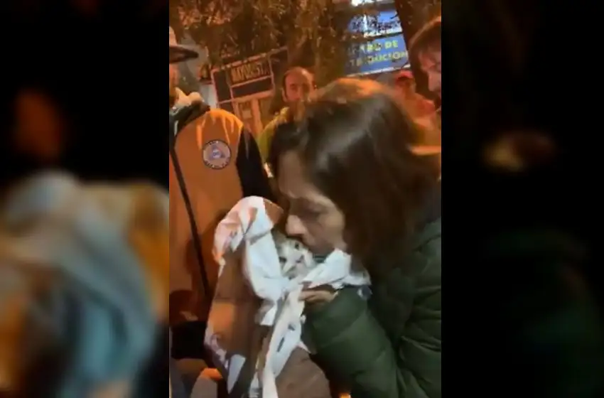Bomberos rescataron cuatro gatos que habían quedado atrapados en el incendio