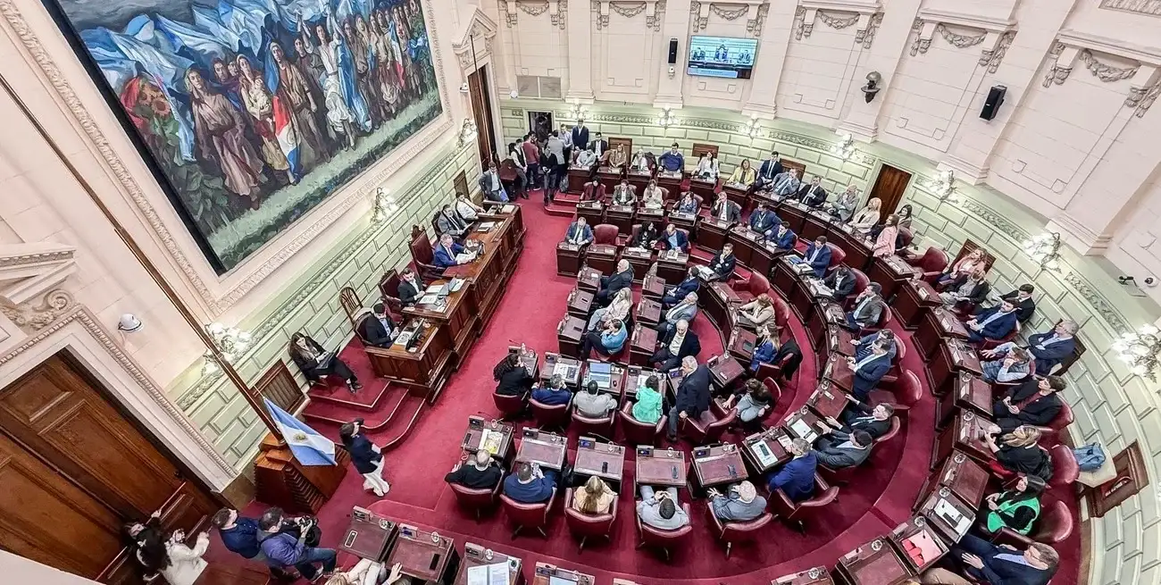 Imagen ilustrativa. Cámara de Diputados de la provincia de Santa Fe. Crédito: Archivo El Litoral