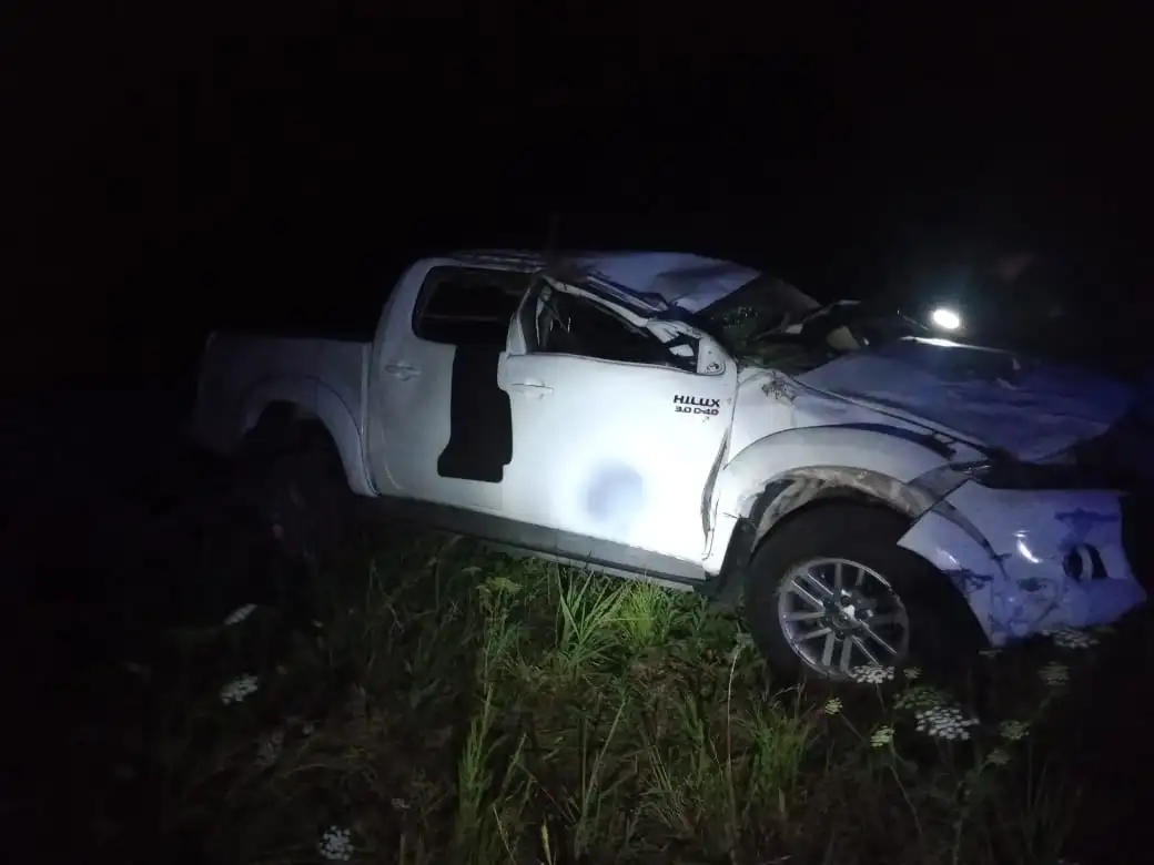 Trágico accidente en Laguna Paiva