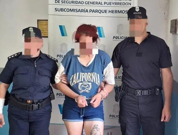 La agresora fue detenida y derivada a la Unidad Penal N°50.