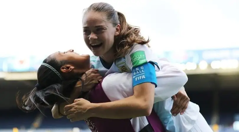 La jugadora Estefanía Banini fue elegida en el equipo ideal de Sudamérica