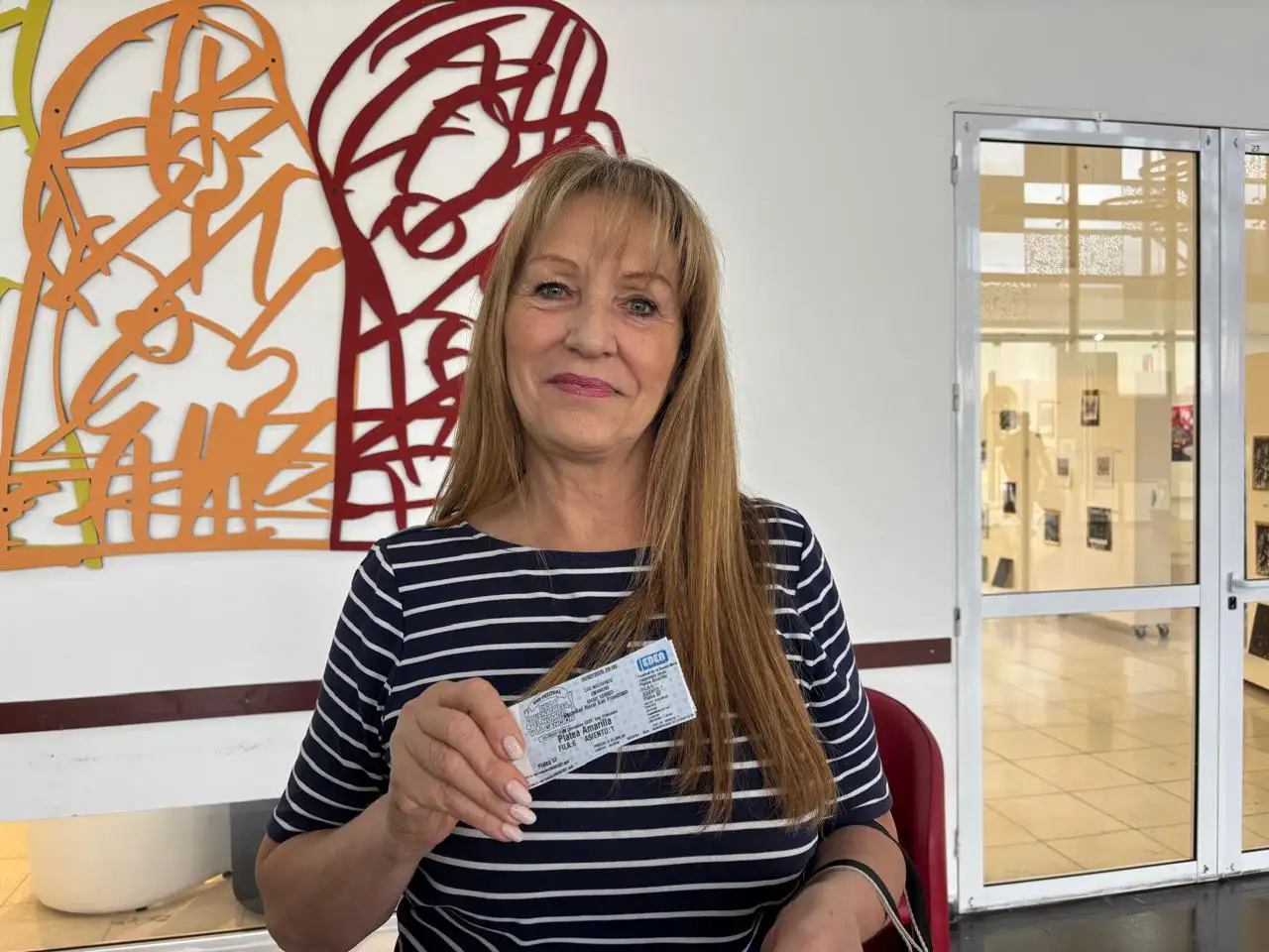 Coalova fue la primera vecina en comprar su entrada