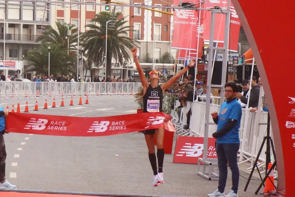 Anahí Castaño: “Trabajo toda la noche y preparé el maratón durante el día”