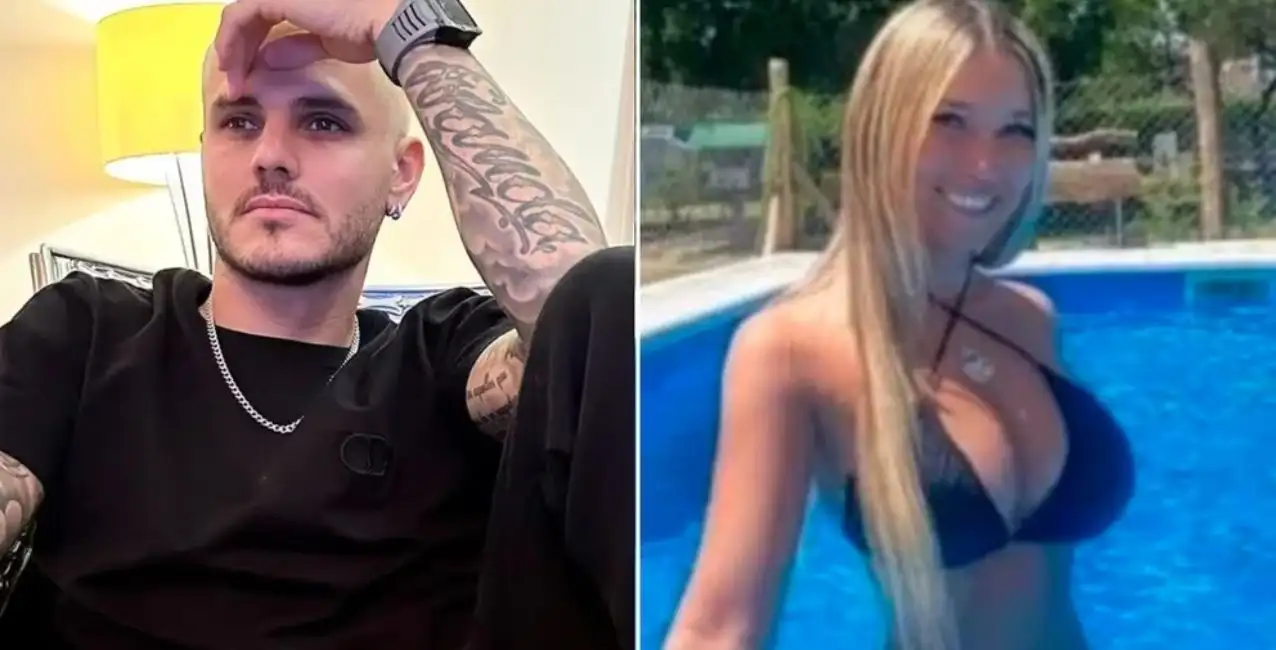 La reacción de Mauro Icardi tras conocerse los chats que mantuvo con una modelo