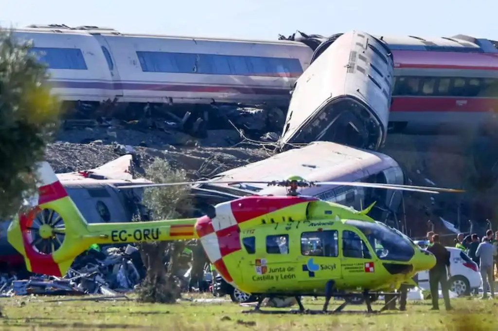 Trágico choque de trenes en Toledo