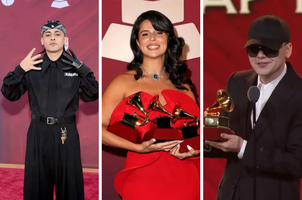 Los argentinos fueron reconocidos en el gran premio a la música latina.