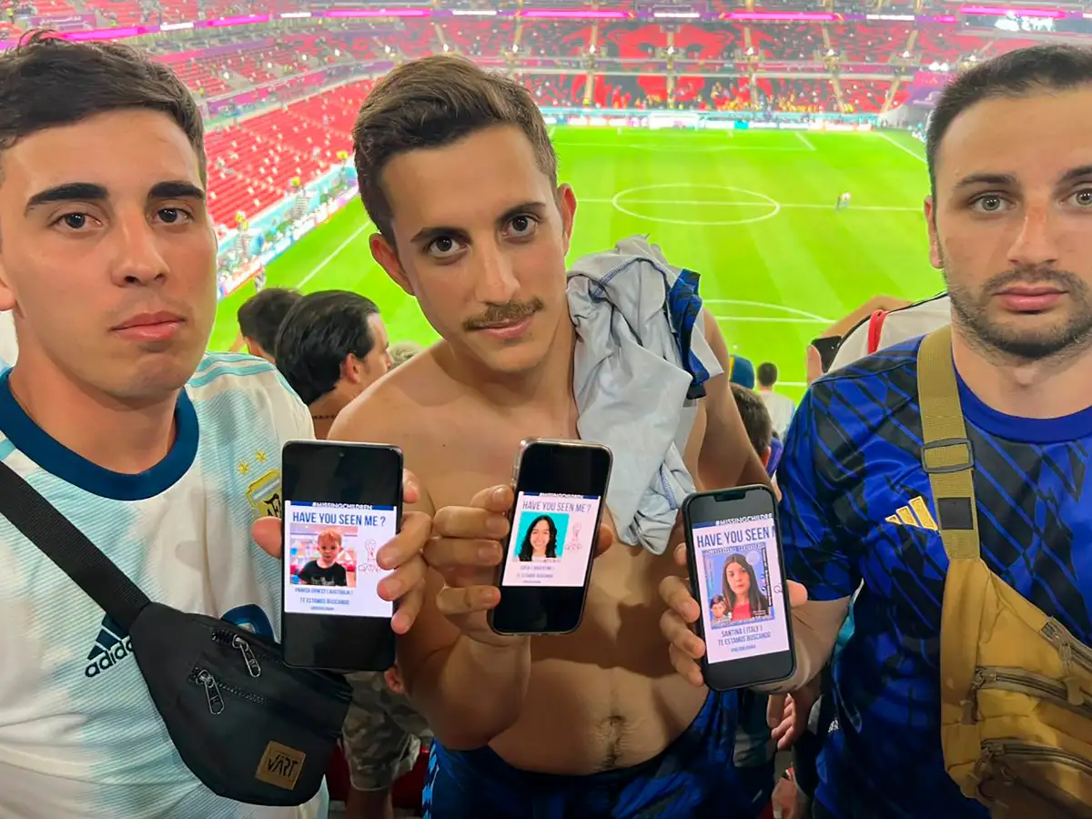 La búsqueda de Sofía Herrera y las de otros jóvenes desaparecidos llegaron al Mundial de Qatar