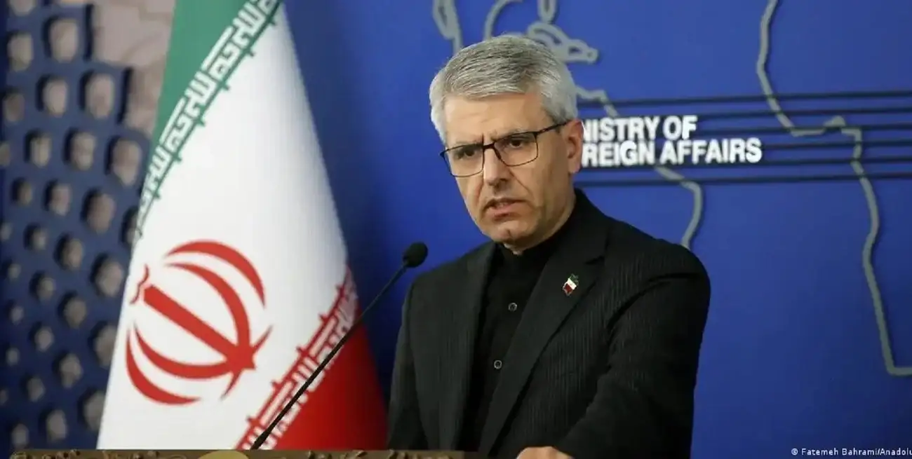 Ismail Bagaei, portavoz del Ministerio de Relaciones Exteriores del régimen iraní.