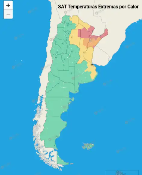 mapa calor