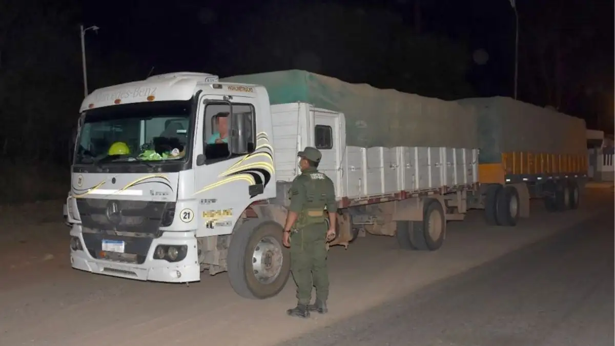 Gendarmería secuestró 61 toneladas de maíz en la RN N°34
