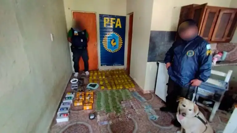 El operativo estuvo en manos de la Policía Federal