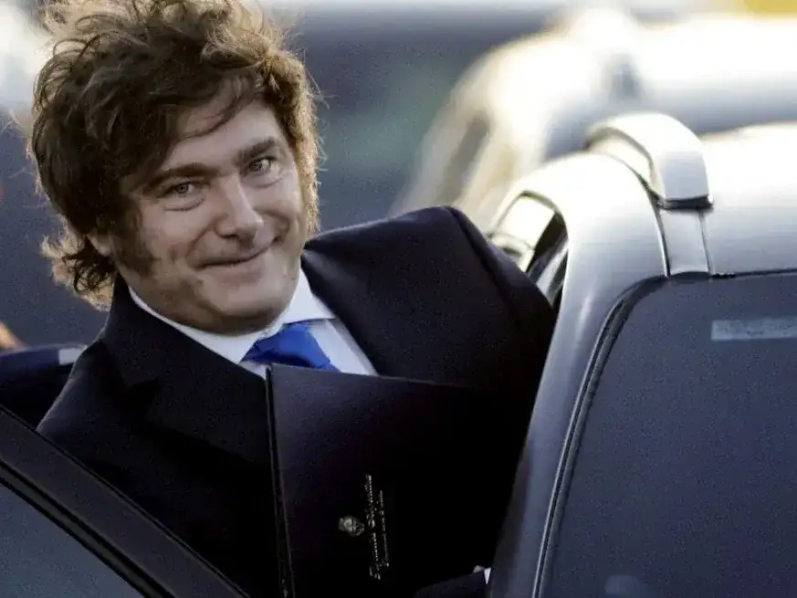 Milei difundió un nuevo spot en redes con el lema “La Libertad Avanza o la Argentina retrocede”. Foto: Reuters.