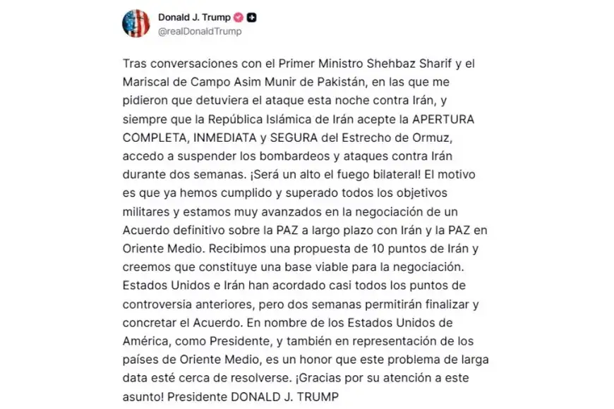 publicacion trump