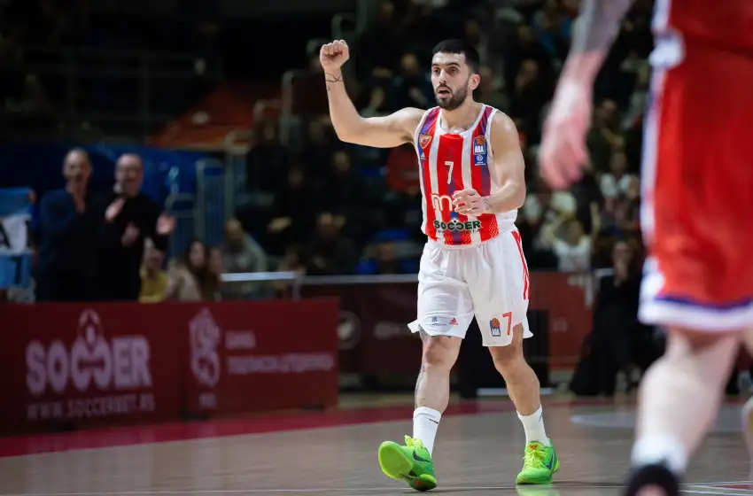 Campazzo la rompió en su debut con Estrella Roja de Belgrado