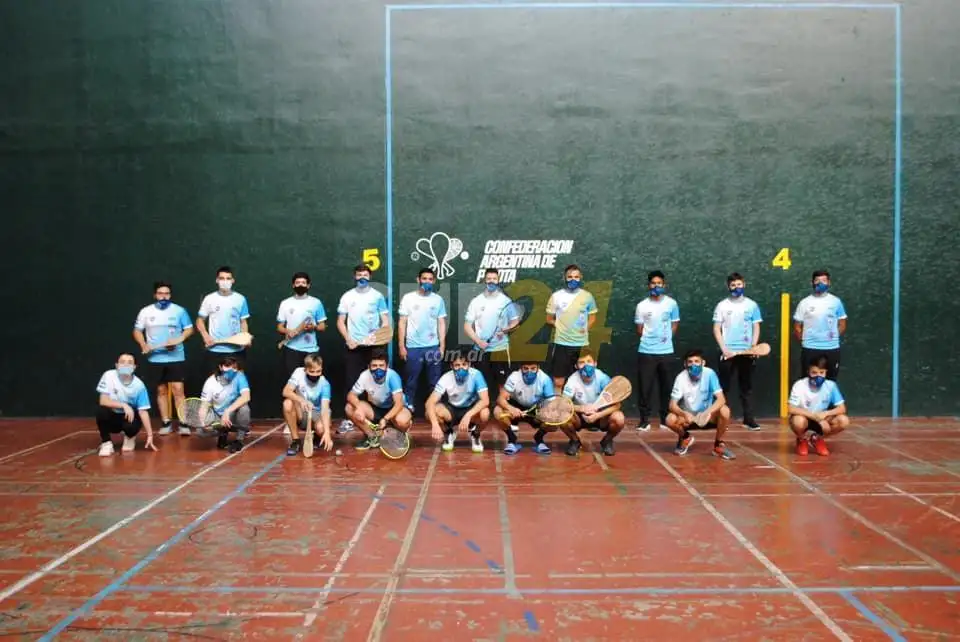 Venadenses en el primer Campus de pelota a paleta