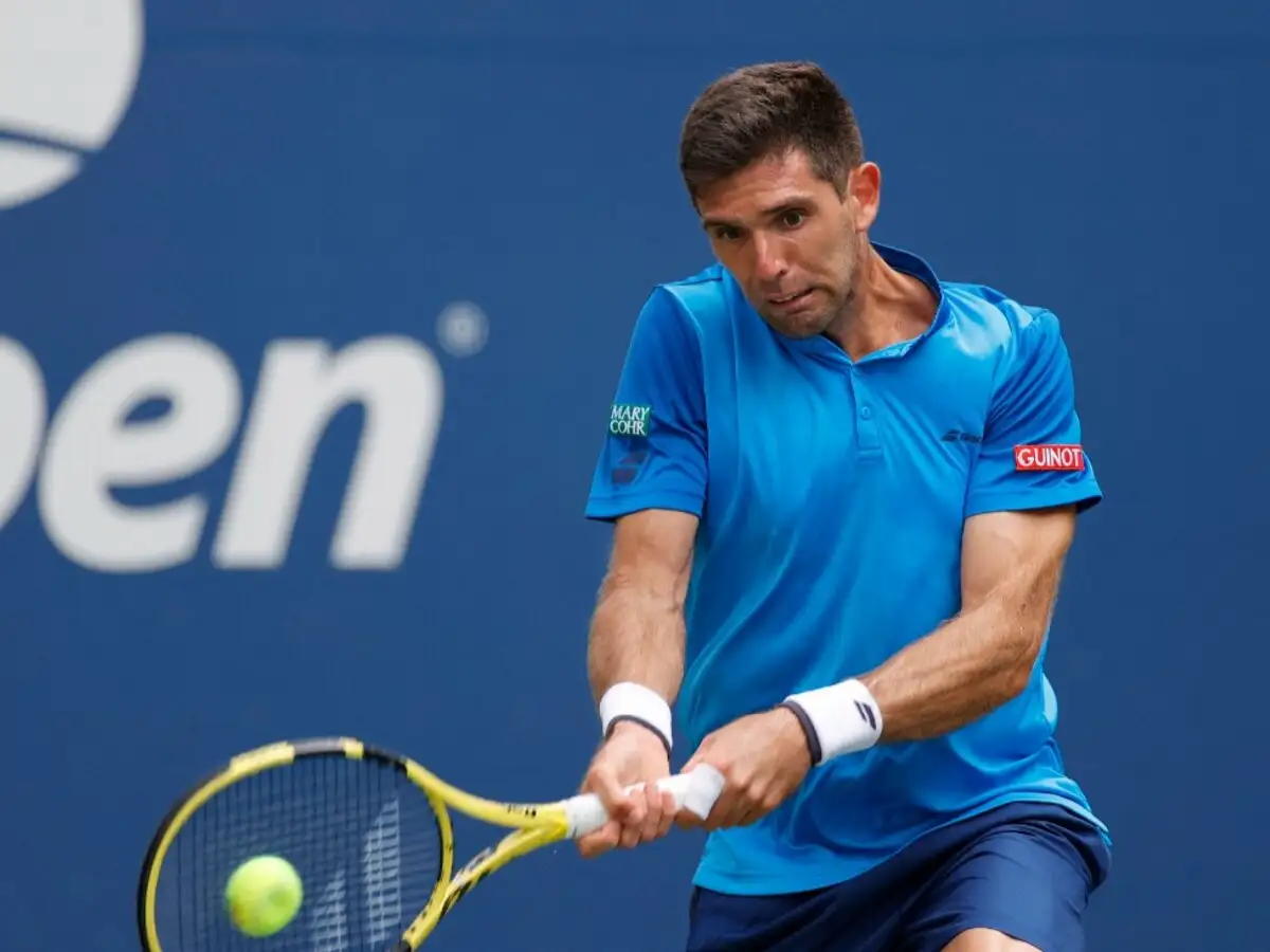 Debut y despedida para Delbonis en Amberes