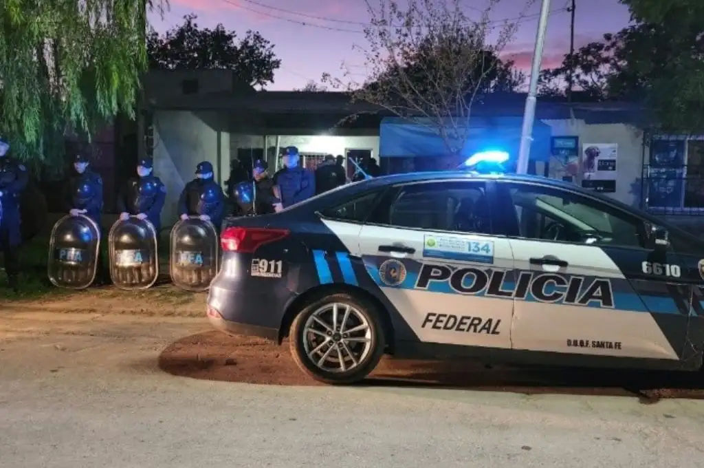 Secuestro extorsivo en Gálvez: dos detenidos tras tres allanamiento realizados por la Policía Federal