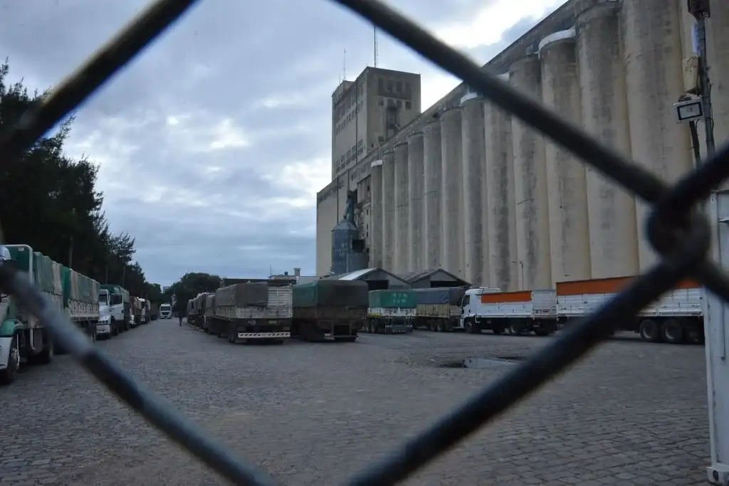 Terminales portuarias inactivas por el paro nacional.