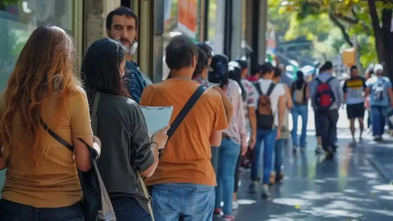 Fuerte caída de puestos de trabajo en los últimos meses