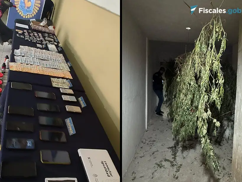 Los procedimientos fueron solicitados por el fiscal Santiago Eyherabide, titular de la Oficina de Narcocriminalidad.