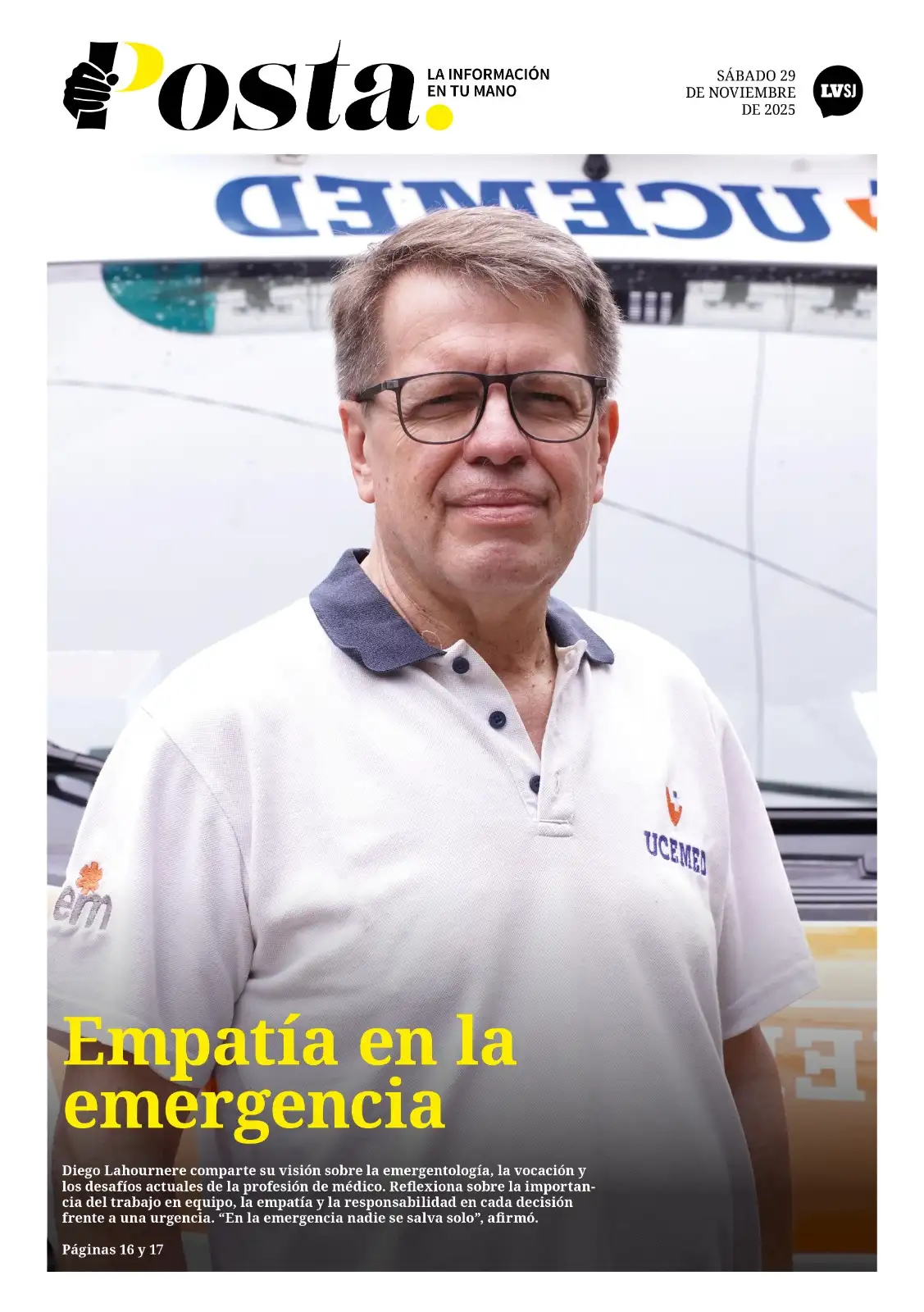 Portada Posta 29 de noviembre 2025