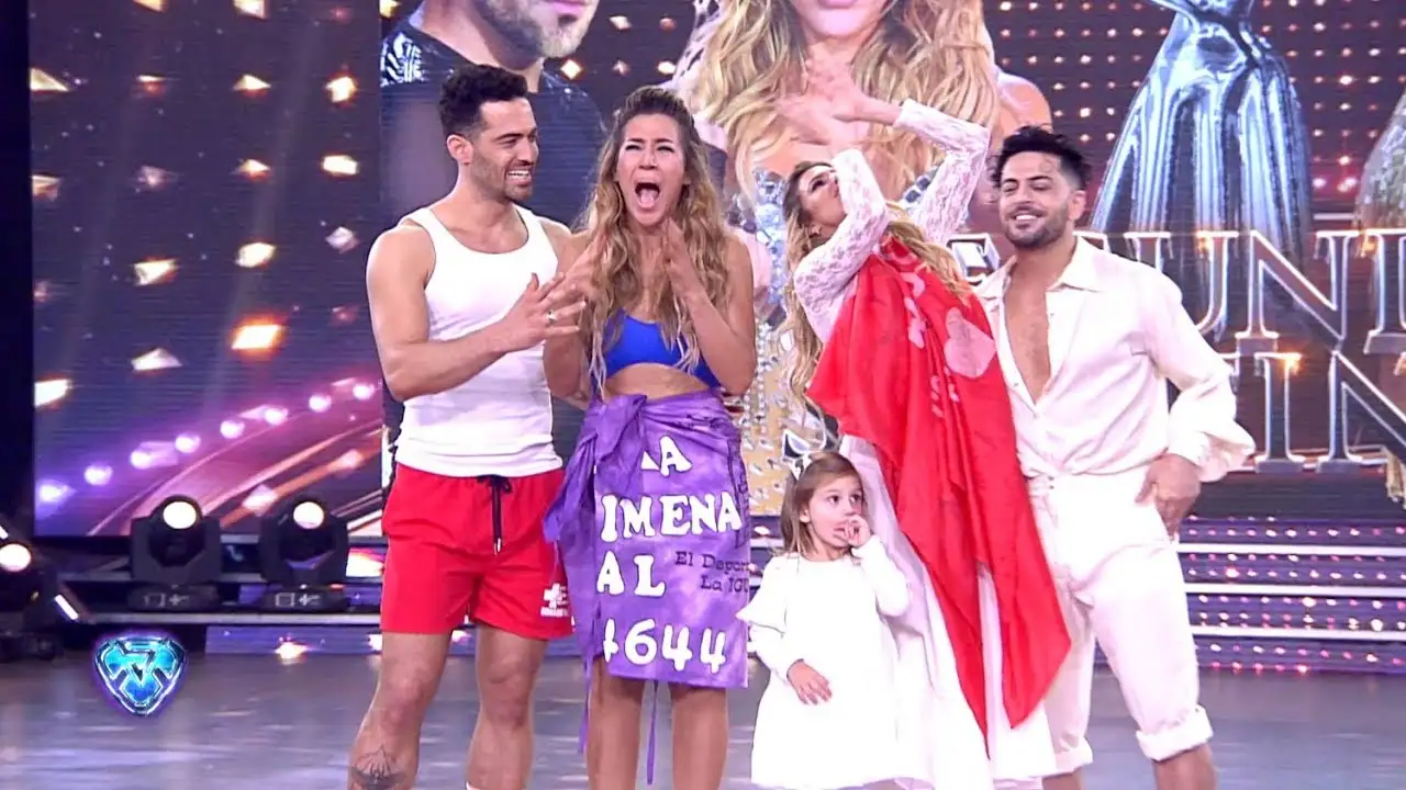 Bailando: Jimena Barón y Mauro Caiazza son la segunda pareja finalista